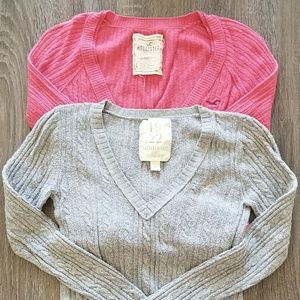 Hollister Vneck Sweater Bundle
